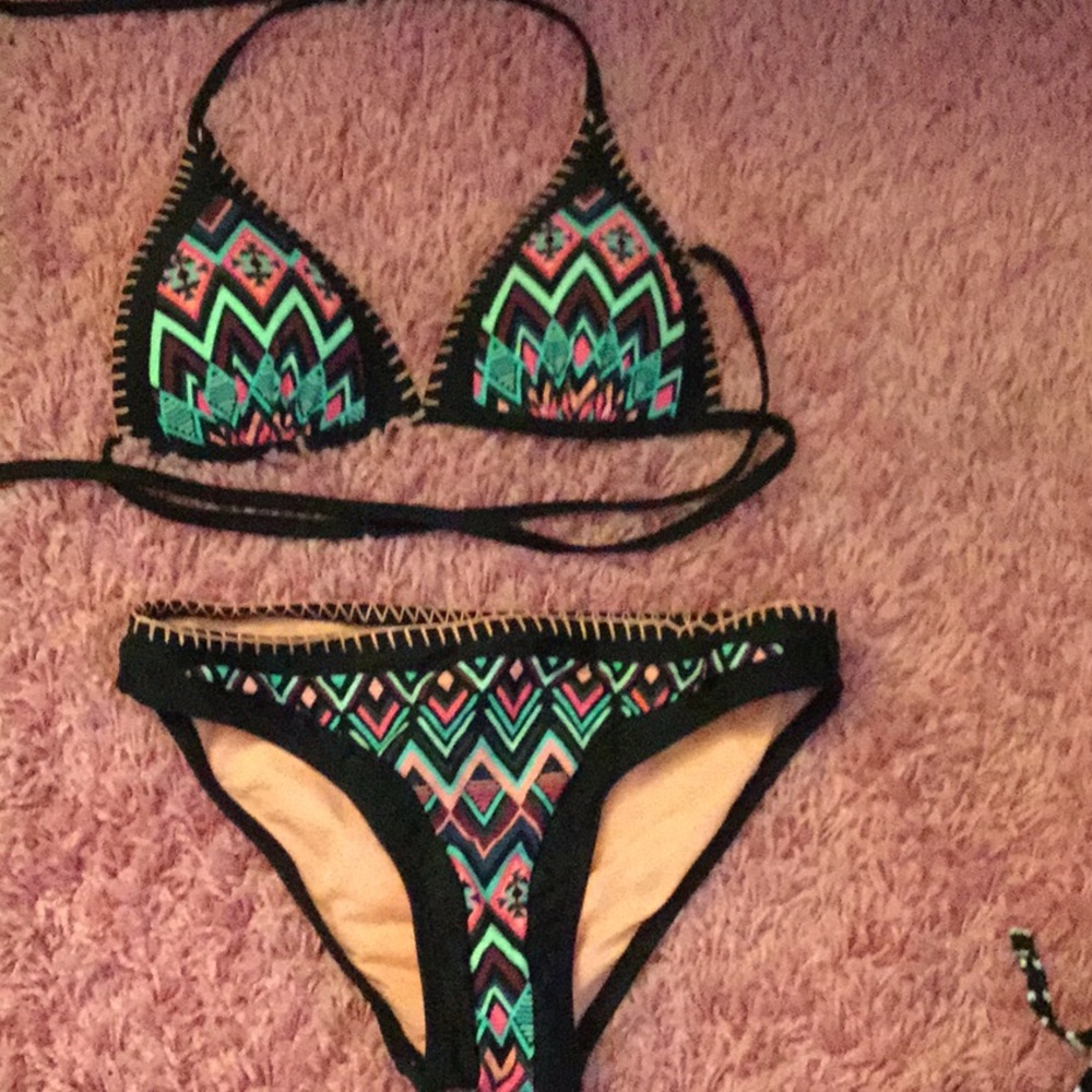 Push up bikini set